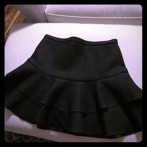 Mini flare jcrew wool skirt size 8